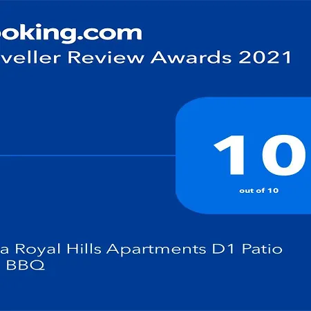 Apartment Orka Royal Hills Apartments D1 Patio And Bbq