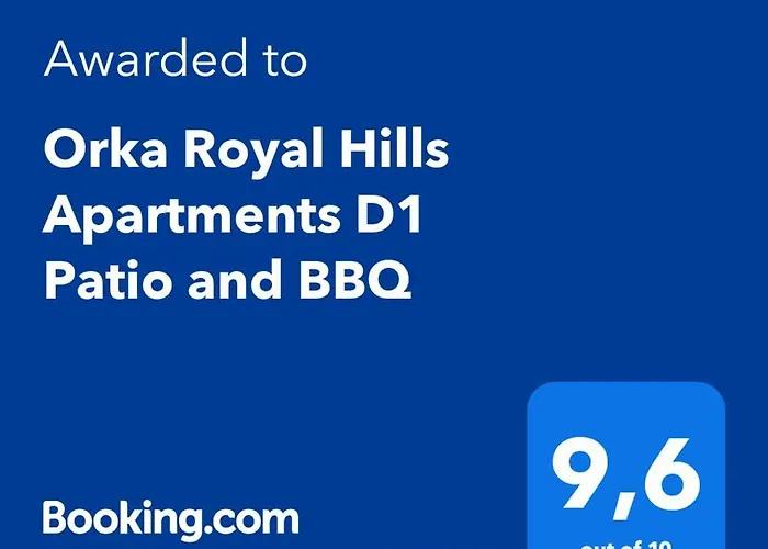 Apartman Orka Royal Hills D1 Patio And Bbq *