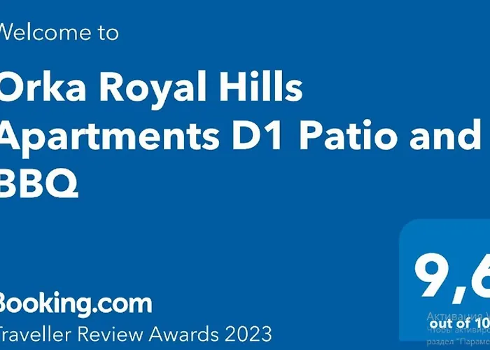 Orka Royal Hills D1 Patio And Bbq Ölüdeniz